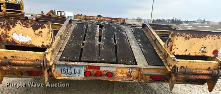 image for item DR4577 1991 Rogers Brothers TAG242215  equipment trailer