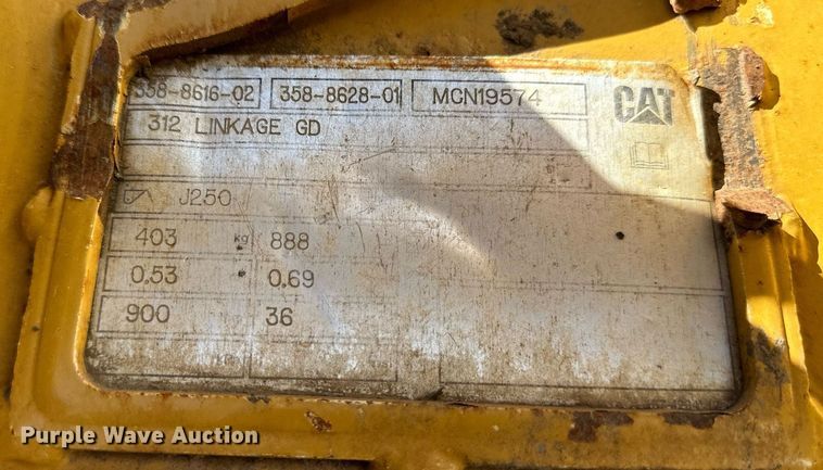image for item DR5182 Caterpillar  excavator bucket