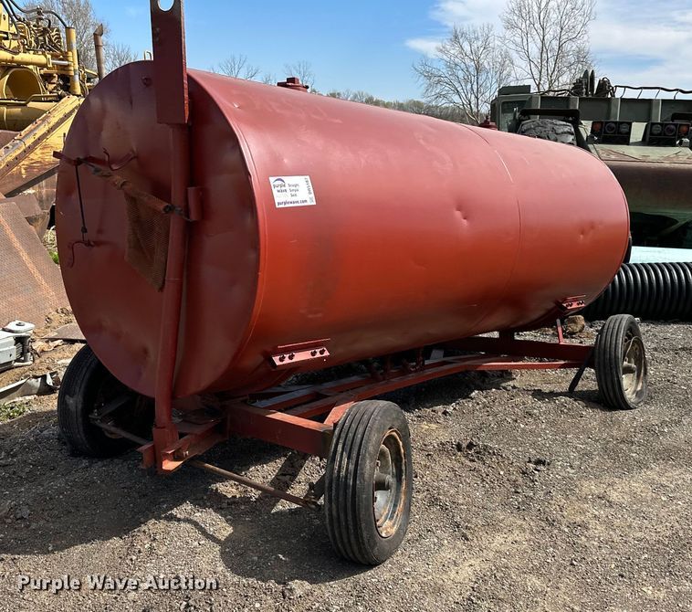 image for item DR5187 Shop built  tank trailer