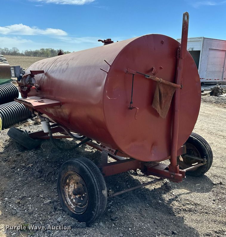 image for item DR5187 Shop built  tank trailer