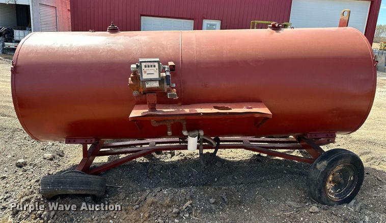 image for item DR5187 Shop built  tank trailer