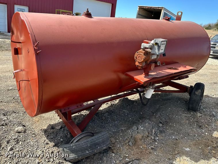 image for item DR5187 Shop built  tank trailer