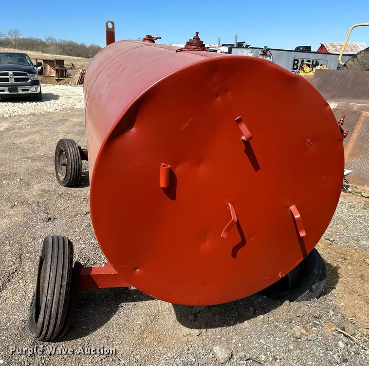 image for item DR5187 Shop built  tank trailer