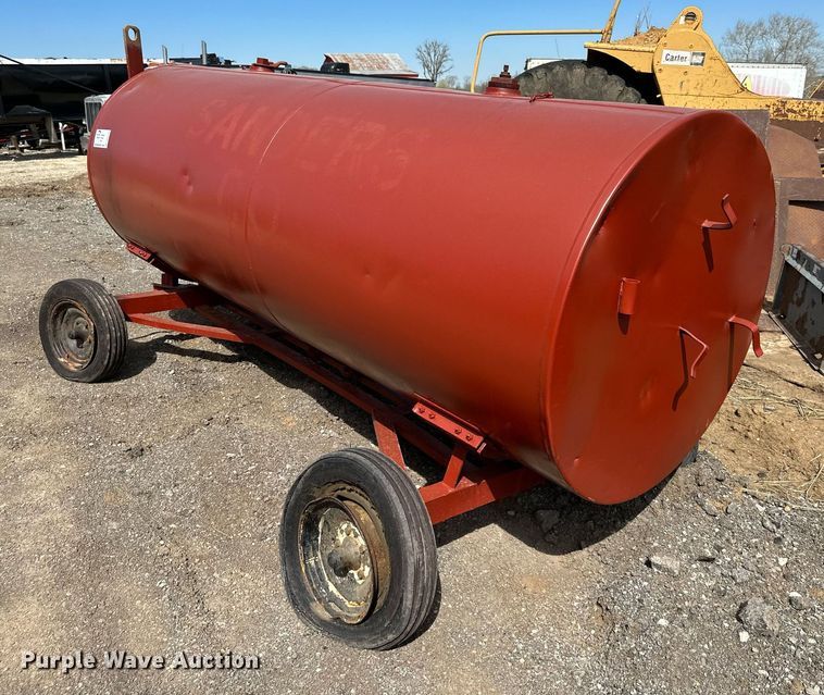 image for item DR5187 Shop built  tank trailer