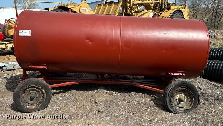 image for item DR5187 Shop built  tank trailer