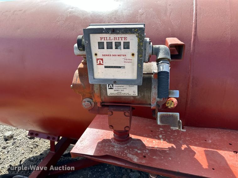 image for item DR5187 Shop built  tank trailer