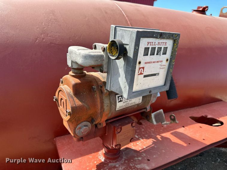 image for item DR5187 Shop built  tank trailer