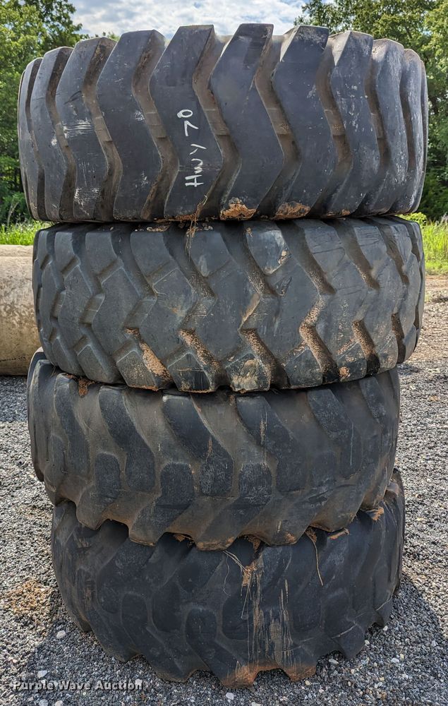 image for item DR6967 (4) 20.5-25 tires