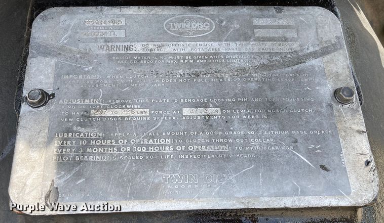 image for item HN9905 2011 Caterpillar 3408PC  power unit