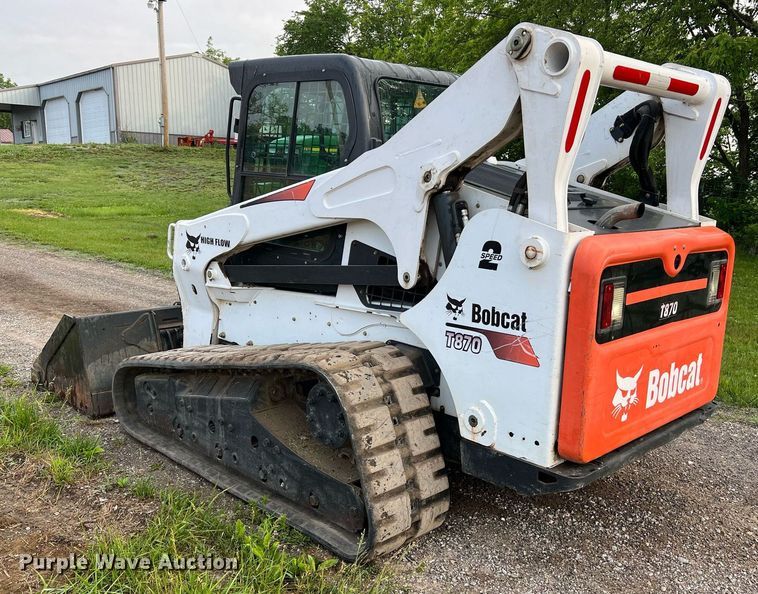 image for item II9033 2015 Bobcat T870  tracked skid steer loader