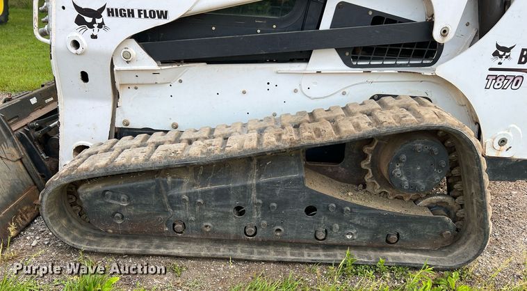 image for item II9033 2015 Bobcat T870  tracked skid steer loader