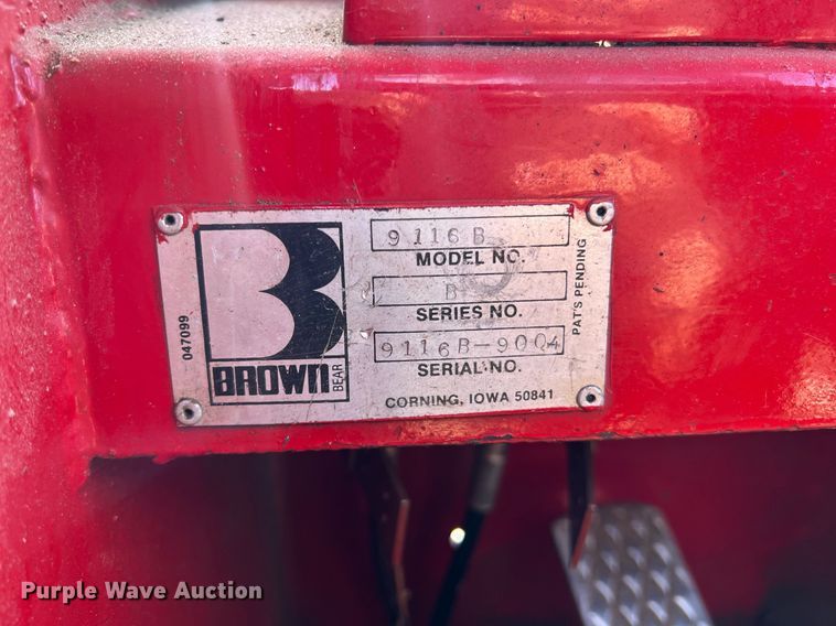 image for item II9059 Brown Bear 9116B  skidder