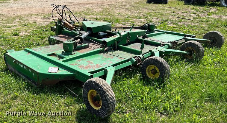 image for item II9061 John Deere 1508  batwing rotary mower