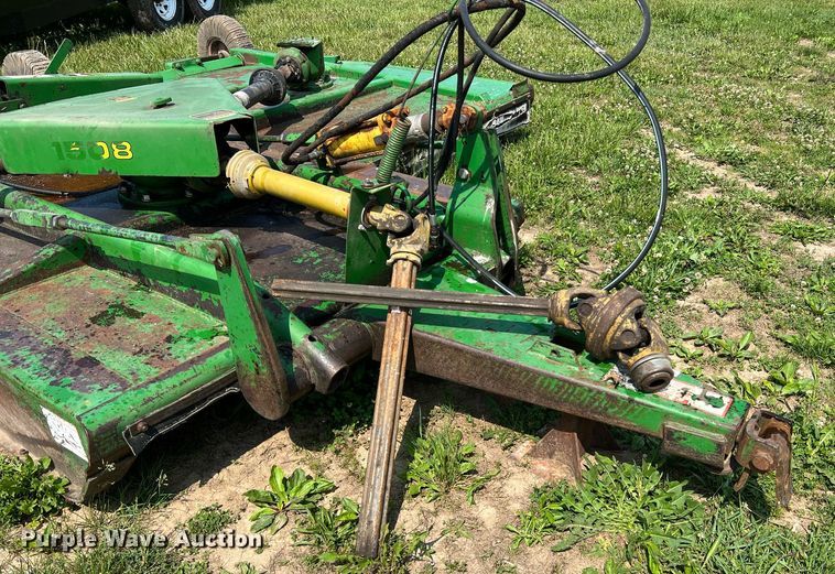 image for item II9061 John Deere 1508  batwing rotary mower