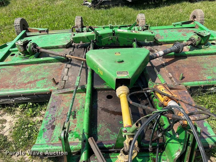 image for item II9061 John Deere 1508  batwing rotary mower
