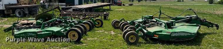 image for item II9062 (2) John Deere HX15 batwing rotary mower