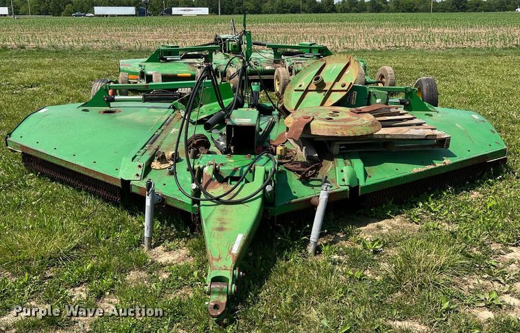 image for item II9062 (2) John Deere HX15 batwing rotary mower