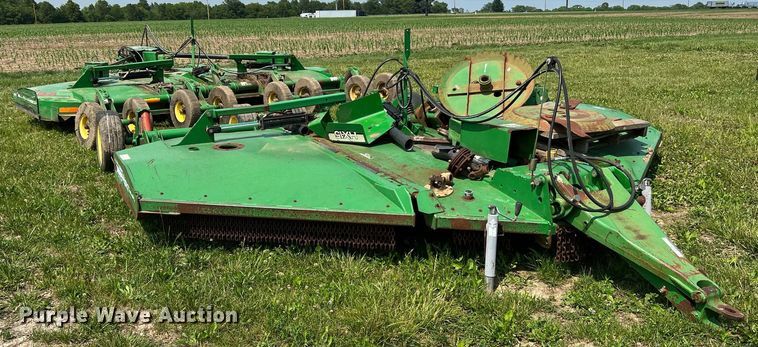 image for item II9062 (2) John Deere HX15 batwing rotary mower