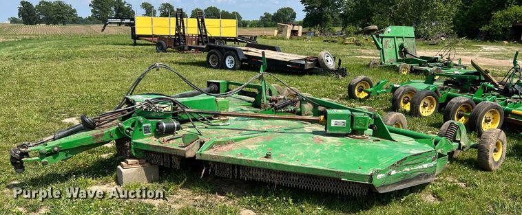 image for item II9062 (2) John Deere HX15 batwing rotary mower