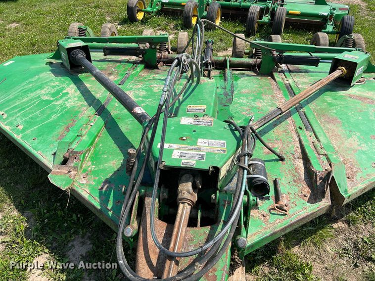 image for item II9062 (2) John Deere HX15 batwing rotary mower