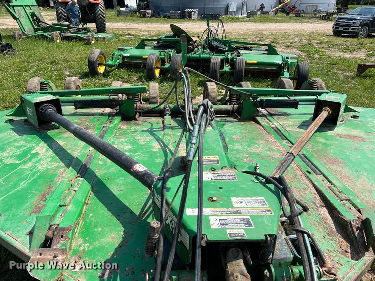 image for item II9062 (2) John Deere HX15 batwing rotary mower