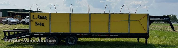 image for item II9064 2001 Hillsboro 629-TD-BT  equipment trailer