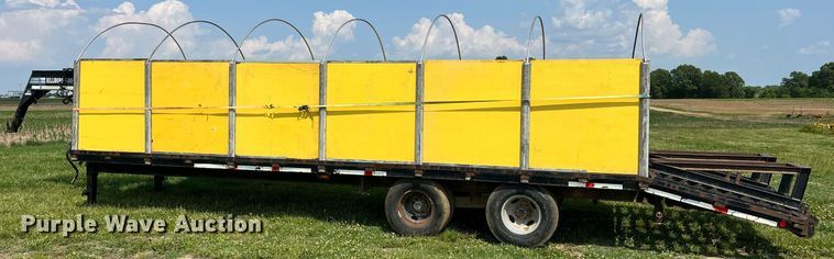 image for item II9064 2001 Hillsboro 629-TD-BT  equipment trailer