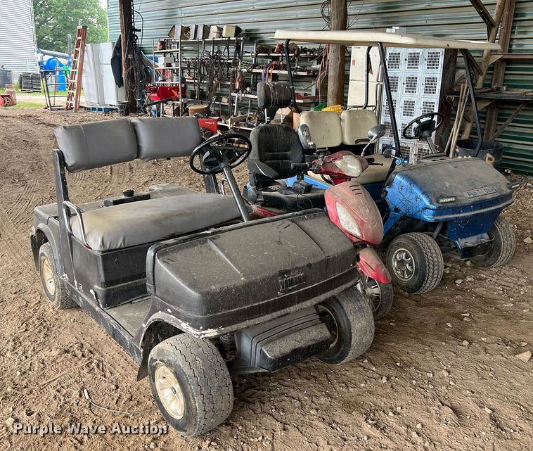 image for item II9068 (2) golf carts