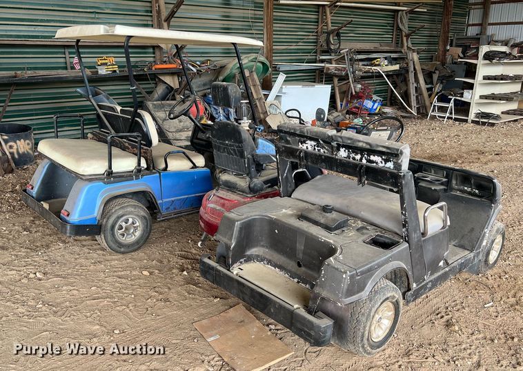 image for item II9068 (2) golf carts