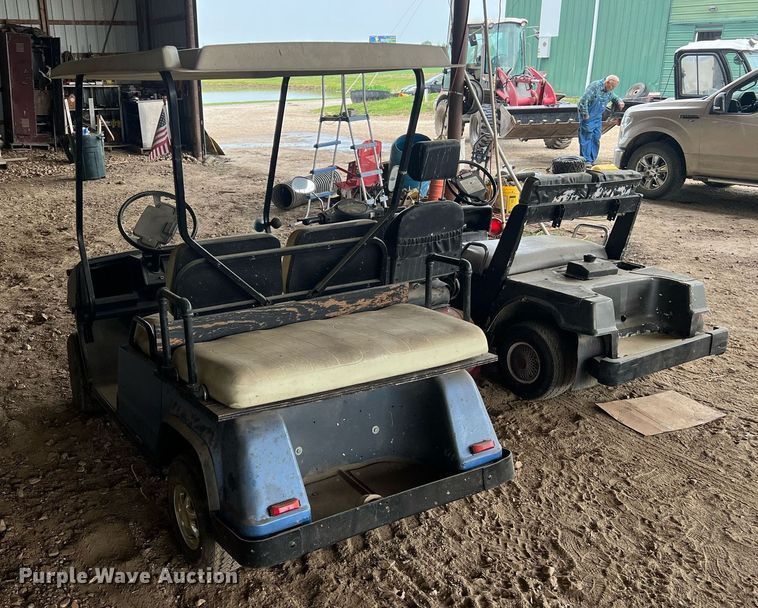 image for item II9068 (2) golf carts