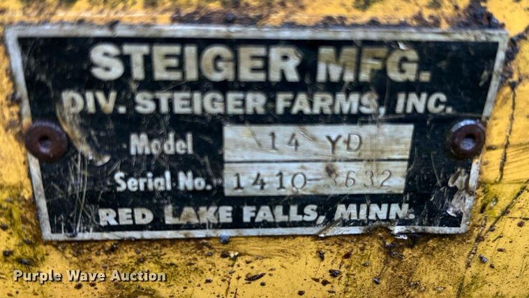 image for item II9080 Steiger 1410  scraper