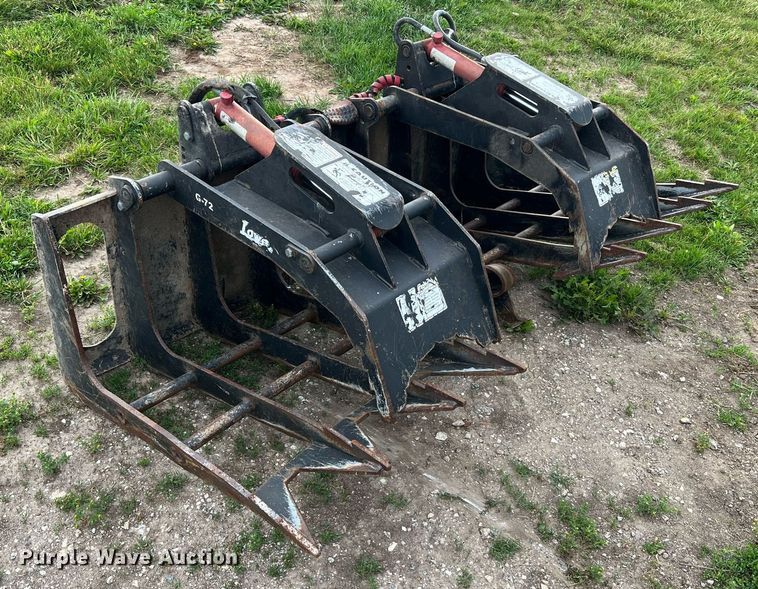 image for item II9084 Lowe G72  skid steer grapple bucket