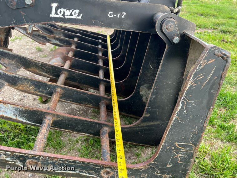 image for item II9084 Lowe G72  skid steer grapple bucket