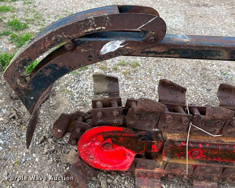 image for item II9085 Bradco 617  skid steer trencher