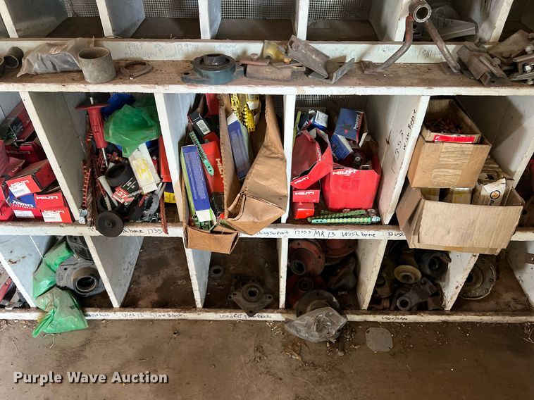 image for item II9100 (7) shelves of parts