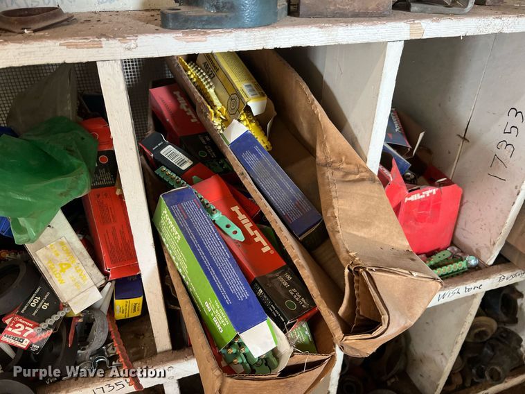 image for item II9100 (7) shelves of parts