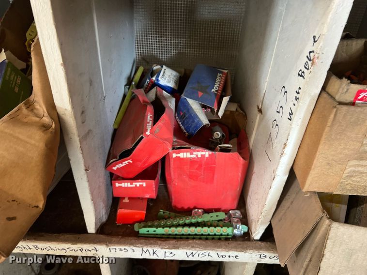 image for item II9100 (7) shelves of parts