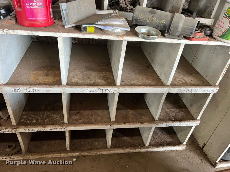 image for item II9100 (7) shelves of parts