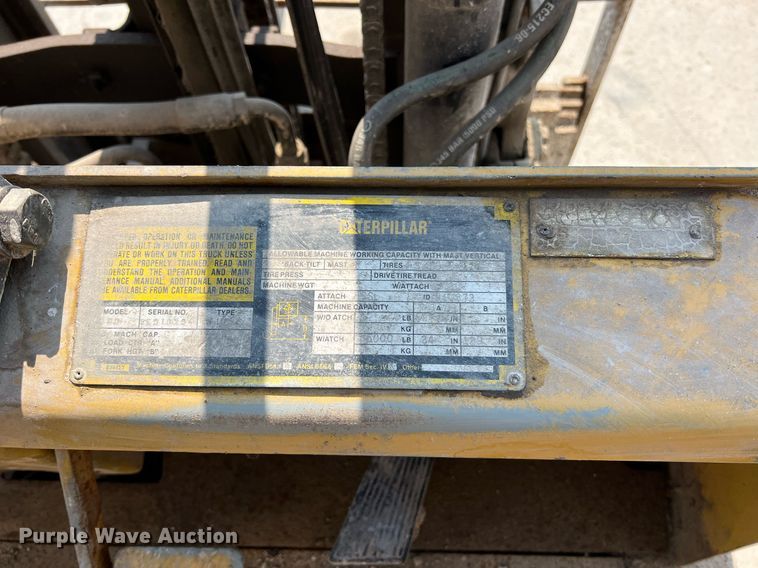 image for item II9112 Caterpillar T50D  forklift