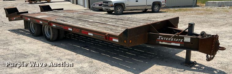 image for item II9115 2002 Interstate 20DT  equipment trailer