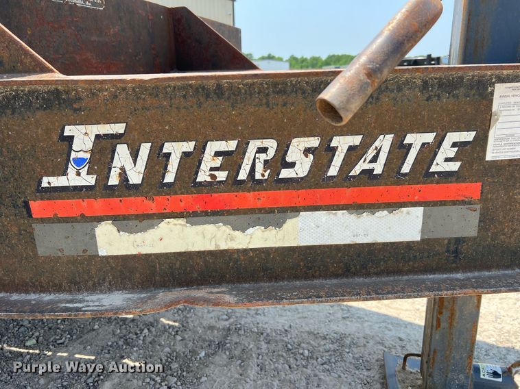 image for item II9115 2002 Interstate 20DT  equipment trailer