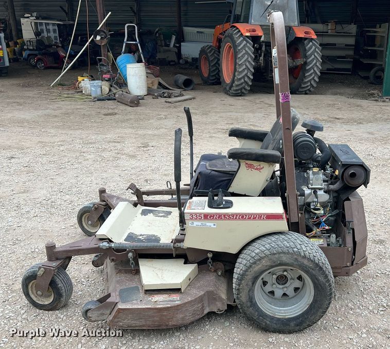 image for item II9122 Grasshopper 335  ZTR lawn mower