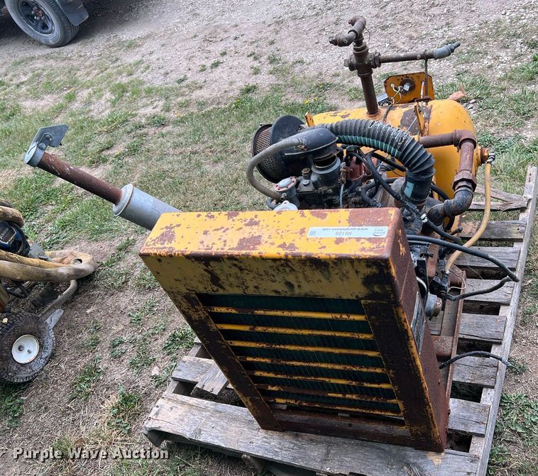 image for item II9125 Porta-air V4-35  air compressor