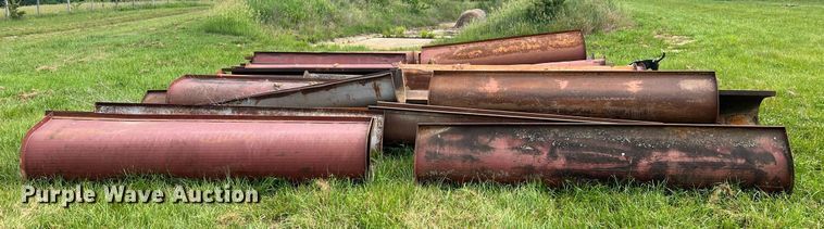 image for item II9129 Approximately 46 pieces of auger flighting