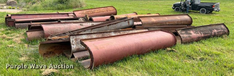 image for item II9129 Approximately 46 pieces of auger flighting