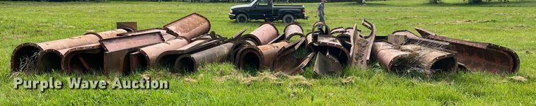 image for item II9129 Approximately 46 pieces of auger flighting