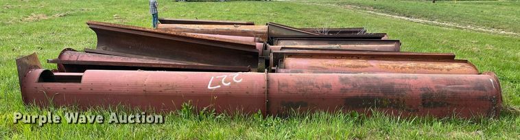 image for item II9129 Approximately 46 pieces of auger flighting