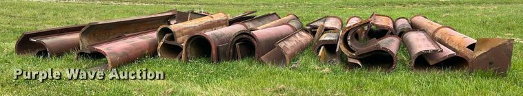 image for item II9129 Approximately 46 pieces of auger flighting