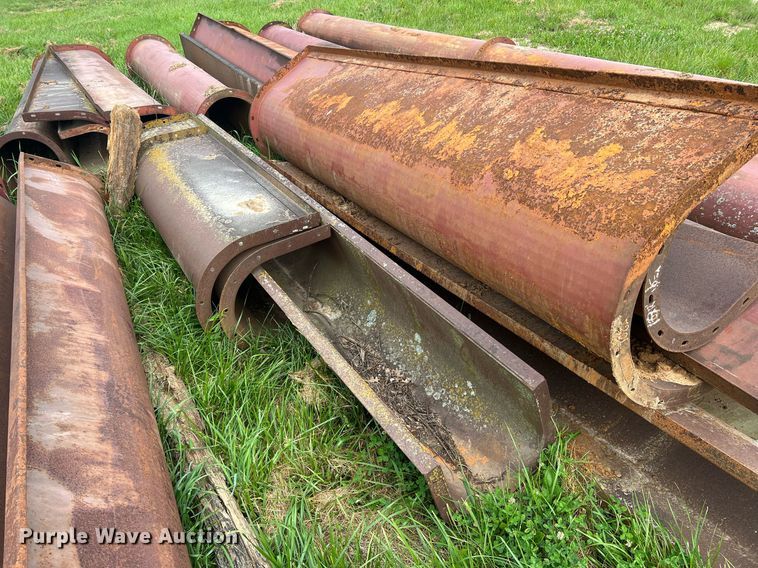 image for item II9129 Approximately 46 pieces of auger flighting