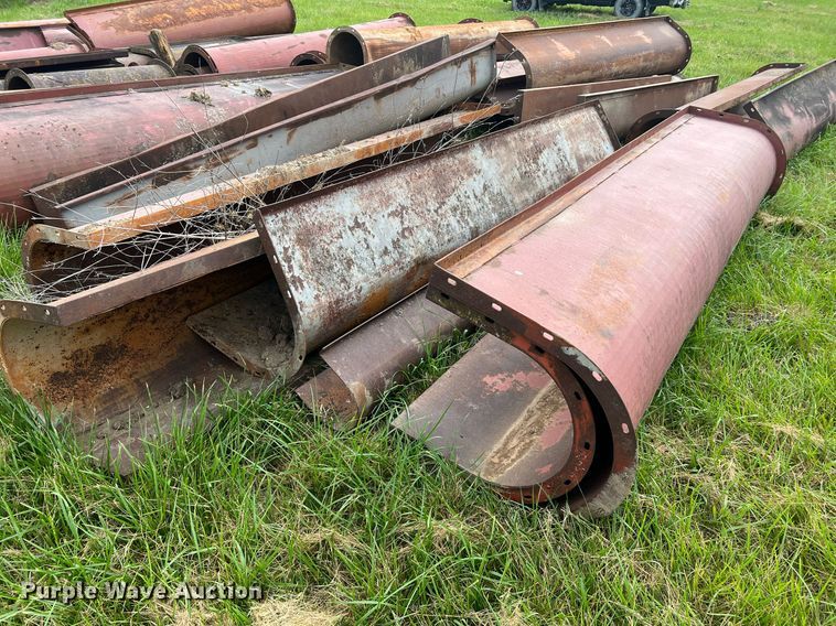 image for item II9129 Approximately 46 pieces of auger flighting